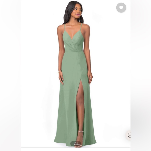Azazie Bridesmaid Dress “Everleigh” - Picture 1 of 3